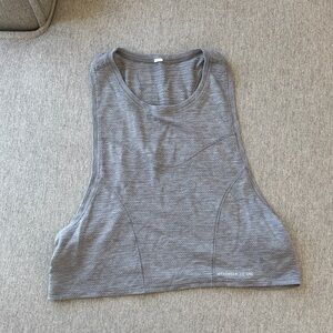 lululemon athletica Gray Muscle Tee